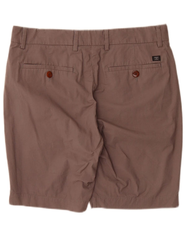 Superdry almindelige chinoshorts til mænd W32, store brune bomuld