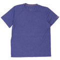Champion Herre T-Shirt Top Stor Blå Flecked Polyester
