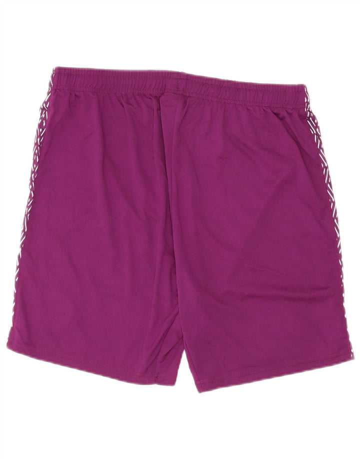 Umbro Herre grafiske sportsshorts store lilla polyester