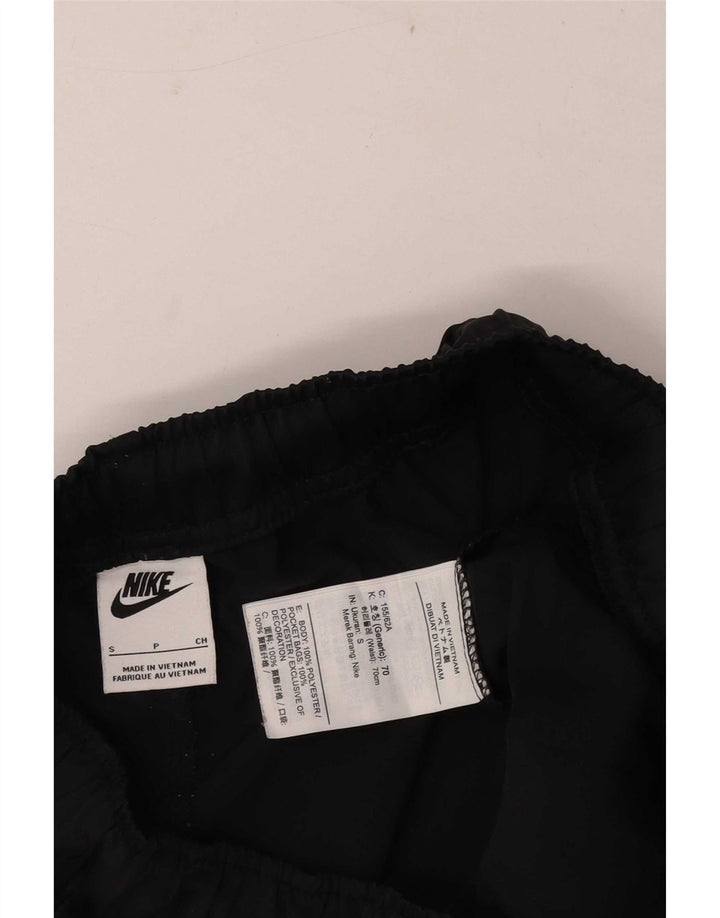 Nike Herre grafiske sportsshorts Små sorte polyestersports