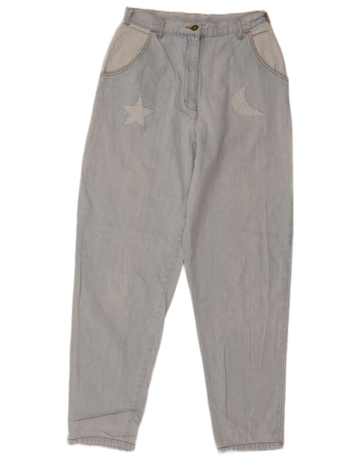 VINTAGE koniske jeans til kvinder W28 L30 Blå