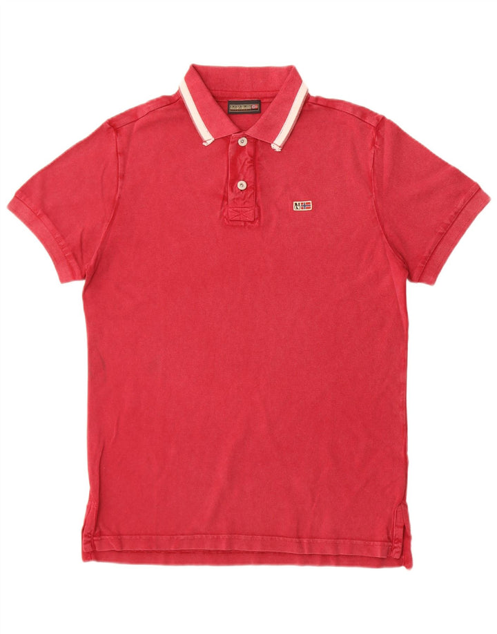 Napapijri Herre Geographic Polo Shirt Lille rødbrun