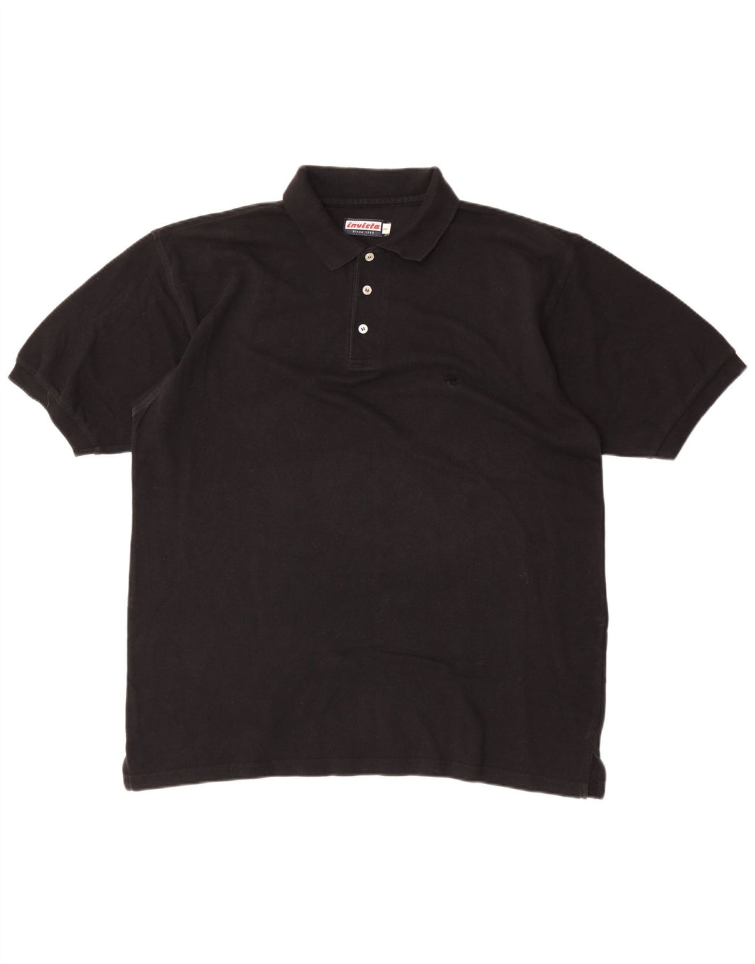 Invicta herre poloshirt 2XL sort bomuld