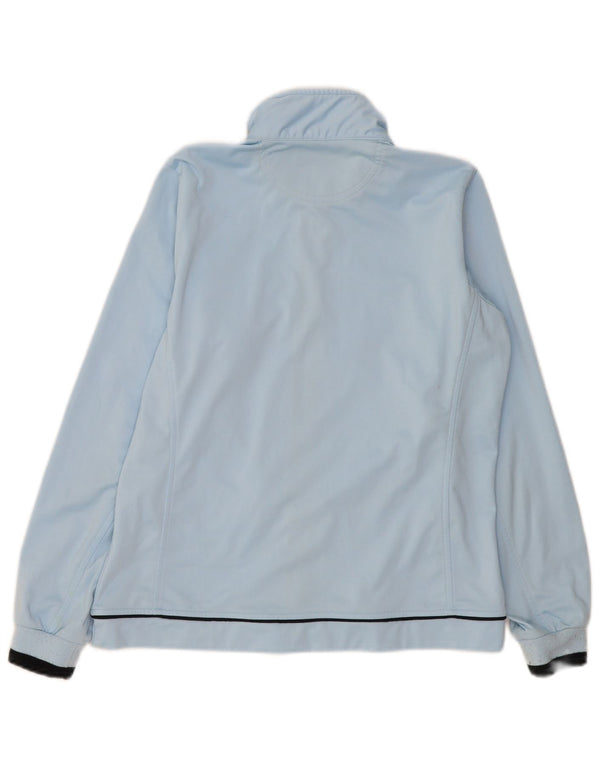 Champion Womens Easy Fit træningsdragt Topjakke UK 14 Medium Blue Polyester