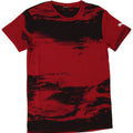 Puma Herre T-shirt Top Medium Burgundy Colourblock