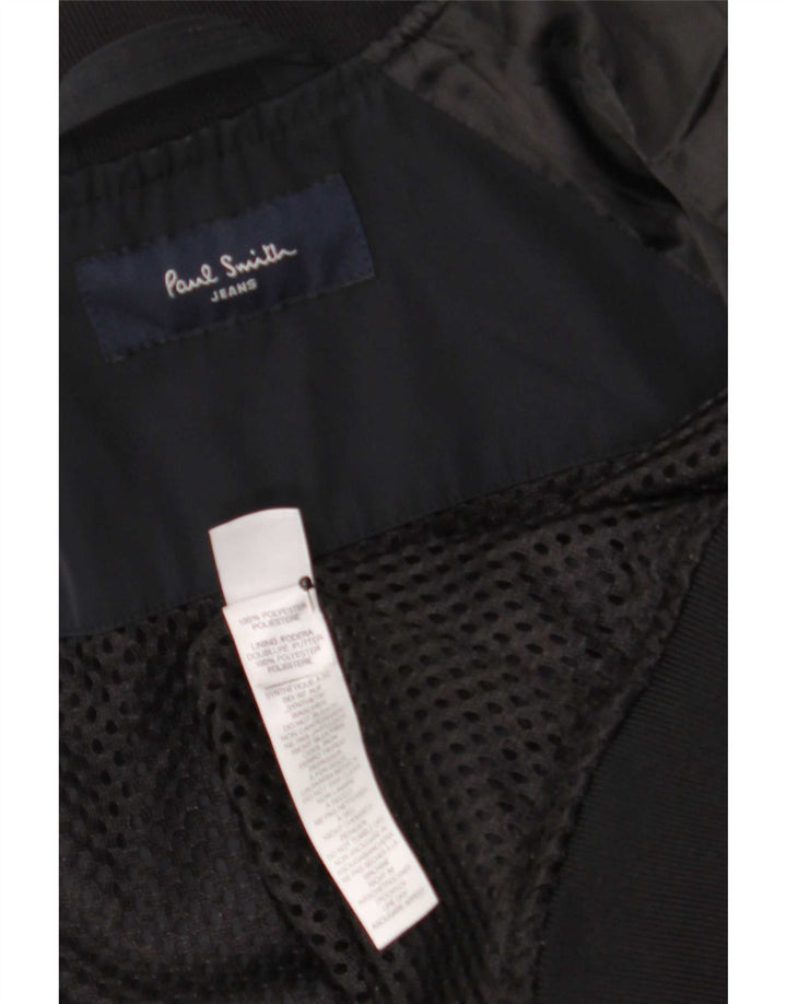 Paul Smith Bomberjakke til mænd UK 38 Medium Navy Blue Polyester
