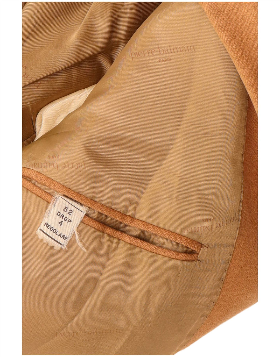 Pierre Balmain Herre 2-knaps blazerjakke IT 52 XL Brun