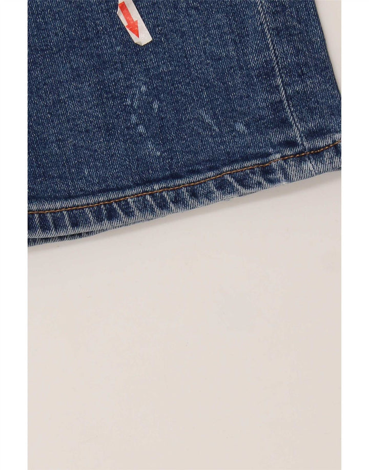 White Stuff Herre Distressed Slim Jeans W34 L31 Blå Bomuld