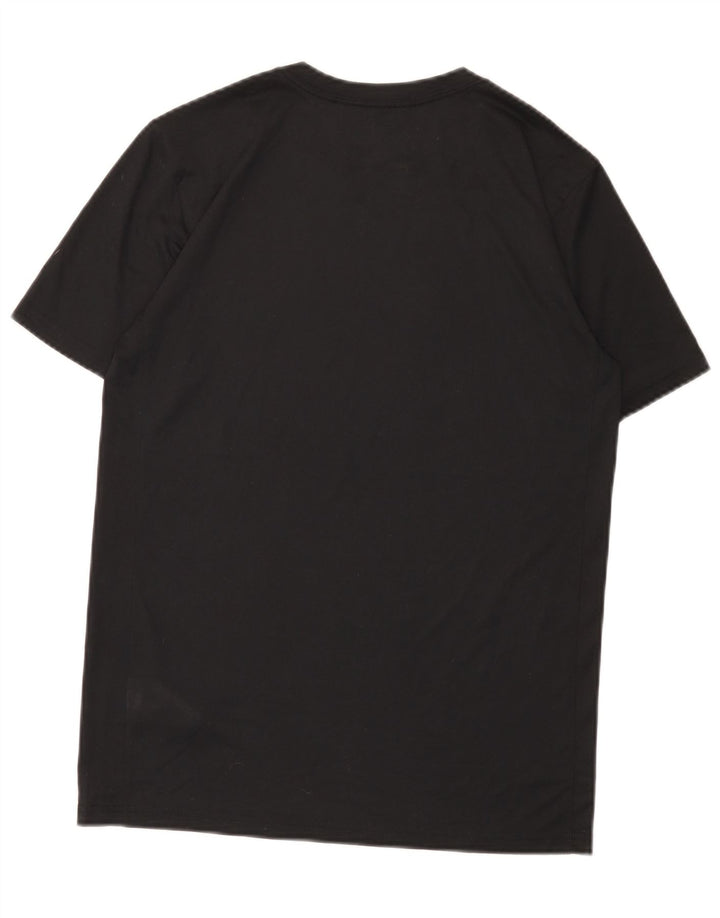 Nike herre Dri Fit T-shirt top lille sort polyester
