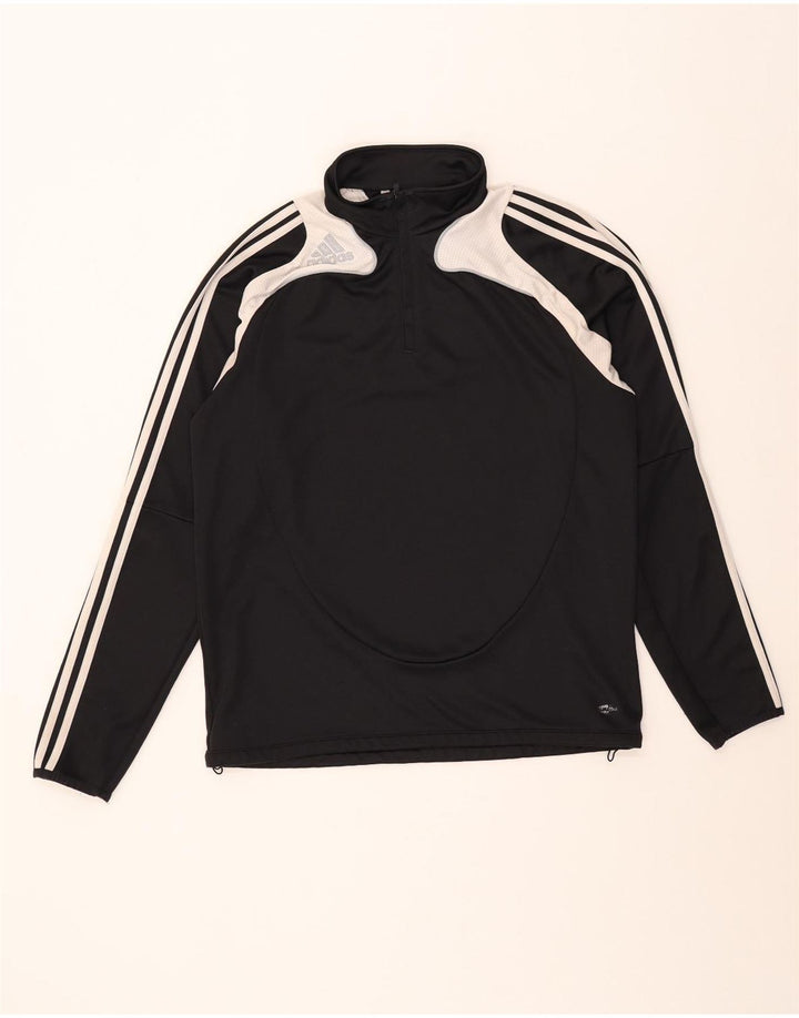 Adidas Herre Clima 365 Pullover Træningsdragt Top UK 44/46 Stor Sort