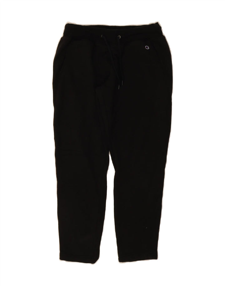 CHAMPION Womens Tracksuit Trousers UK 10 Small  Black Cotton Vintage Champion and Second-Hand Champion from Messina Hembry 