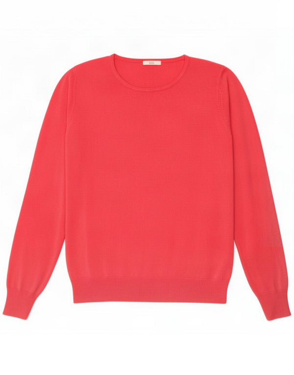 Marks & Spencer Dame Boat Neck Jumper Sweater UK 22 3XL Pink Akryl