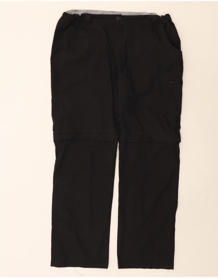 MOUNTAIN WAREHOUSE Dame Cargo Bukser UK 16 Large W36 L30 Black