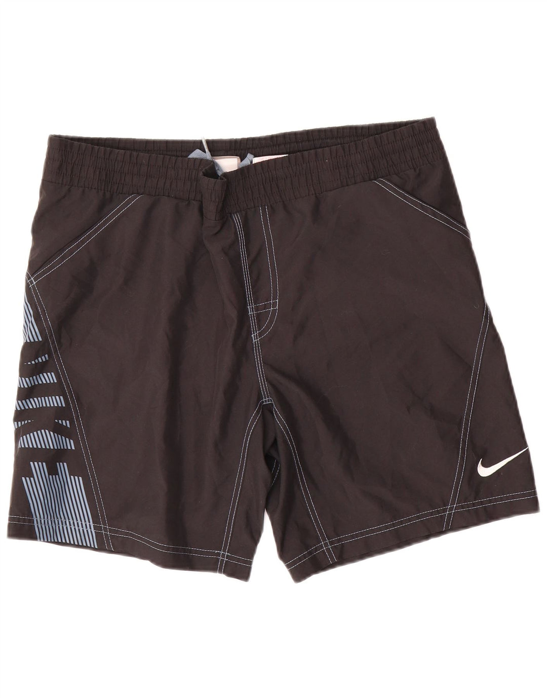 NIKE grafiske sportsshorts til mænd mellem sort polyester
