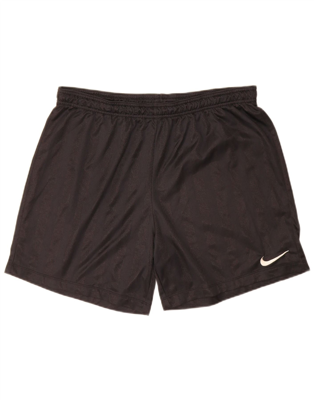 Nike Sportsshorts til mænd, store sortstribede polyester