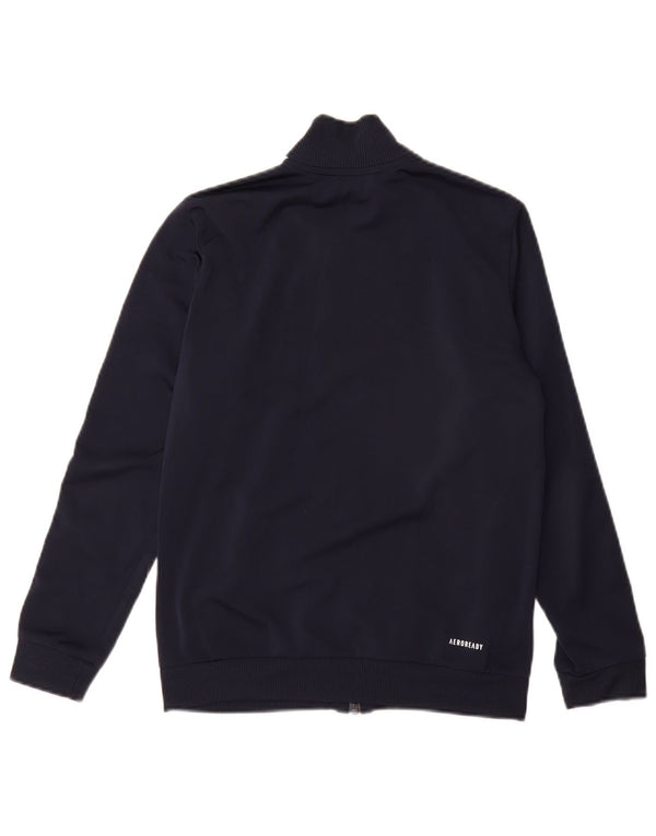 ADIDAS Aeroready træningsdragt topjakke til drenge 11-12 år marineblå