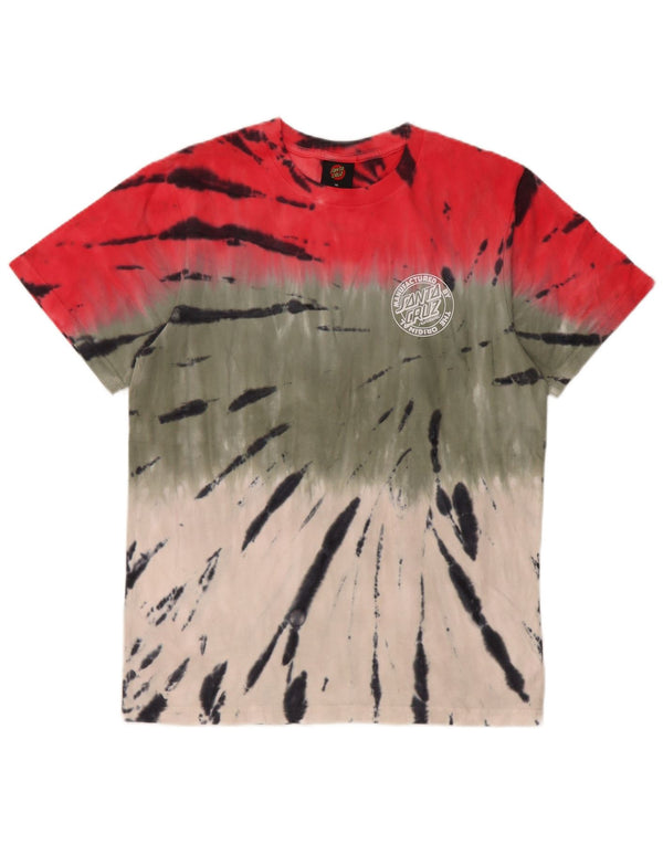 Santa Cruz Boys Grafisk T-Shirt Top 15-16 år Flerfarvet Tie Dye