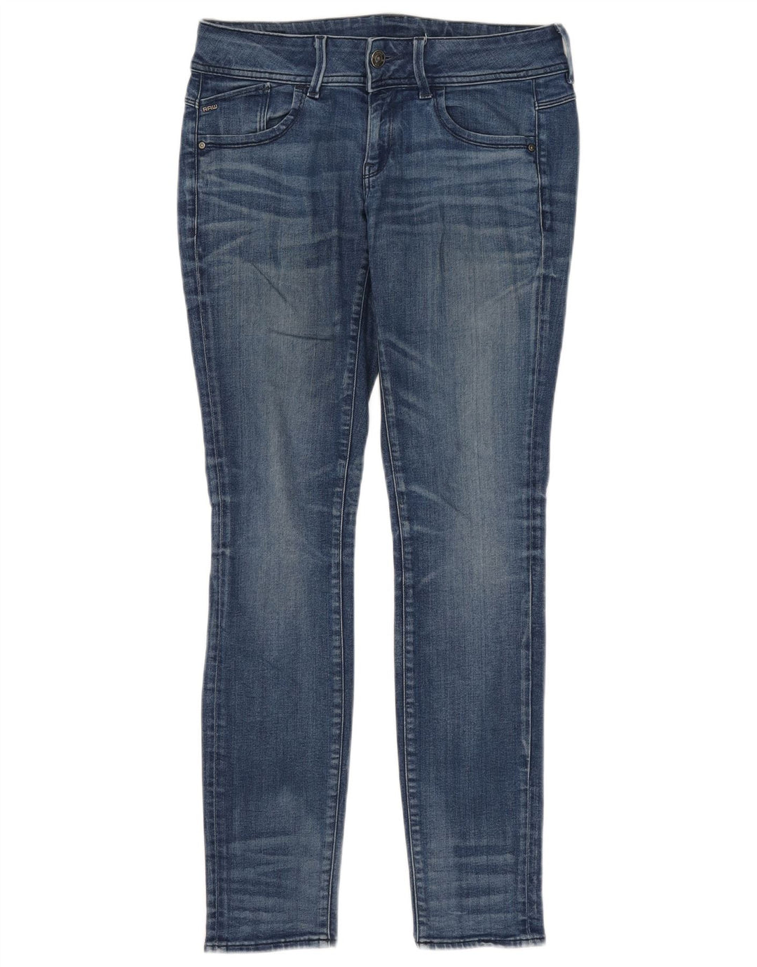 G-Star Dame Skinny Jeans W30 L32 Blå Bomuld