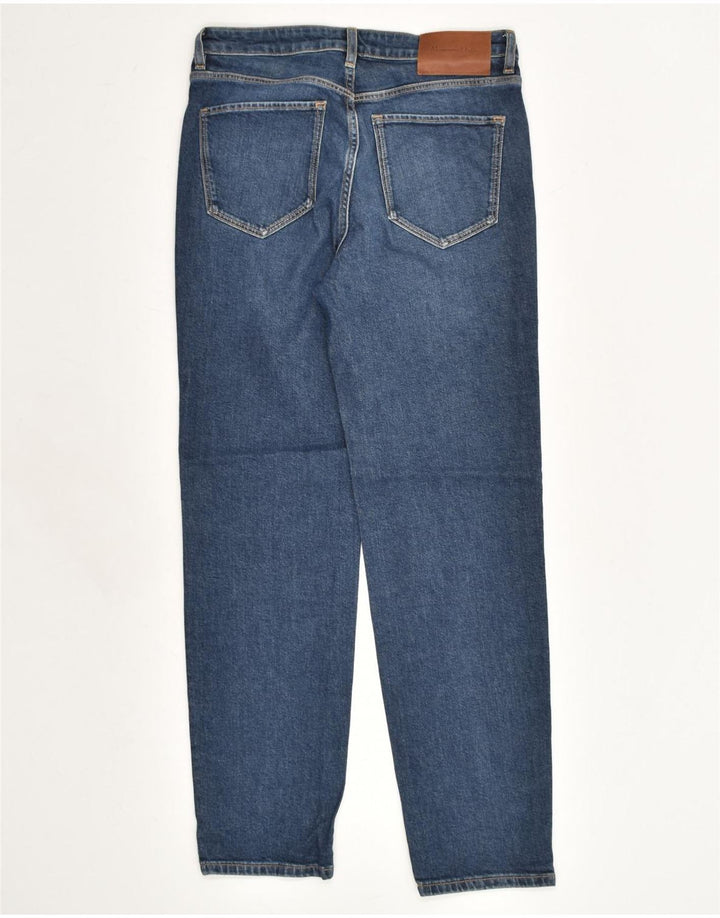 MASSIMO DUTTI Womens Tapered Jeans EU 38 Small W30 L29 Blue Cotton | Vintage Massimo Dutti | Thrift | Second-Hand Massimo Dutti | Used Clothing | Messina Hembry 