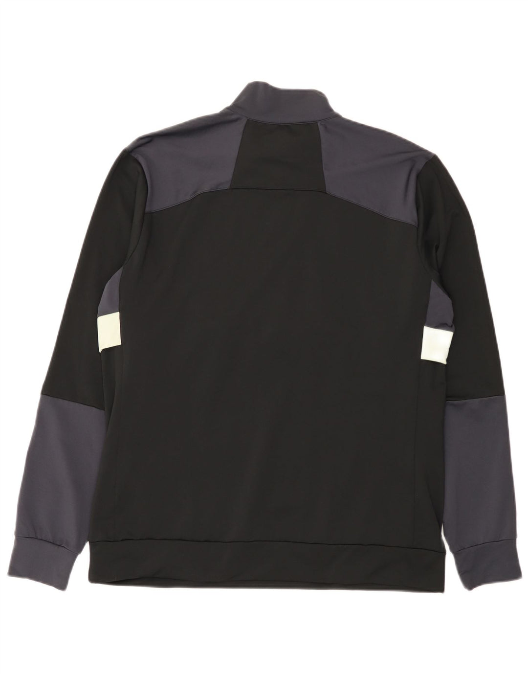 Lyle & Scott Sweatshirt med lynlås til mænd, stor sort farveblok