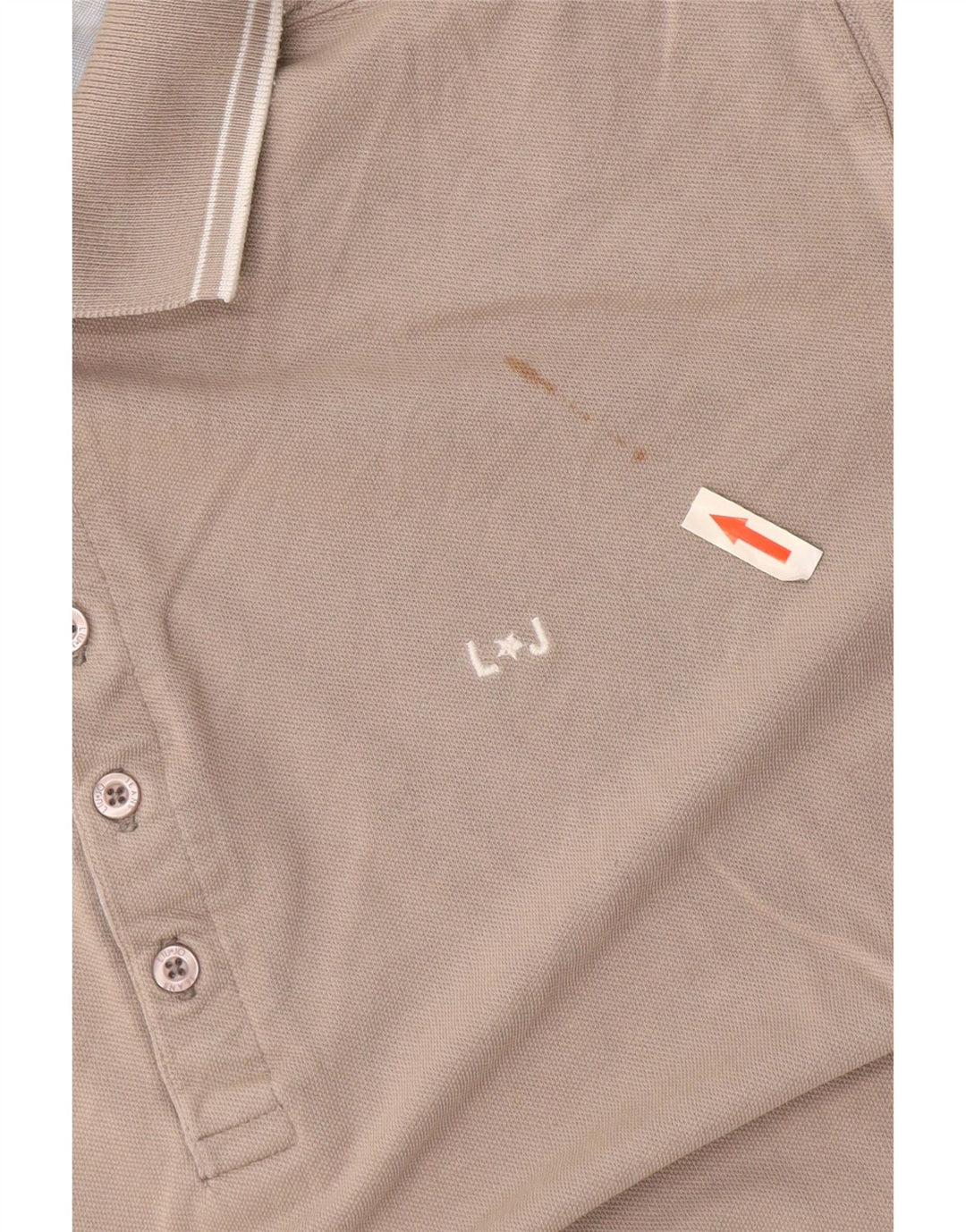 Liu Jo herre poloshirt mellemgrå bomuld