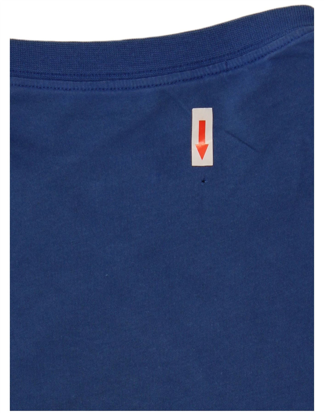 Nike grafisk t-shirt top til mænd, stor blå bomuld