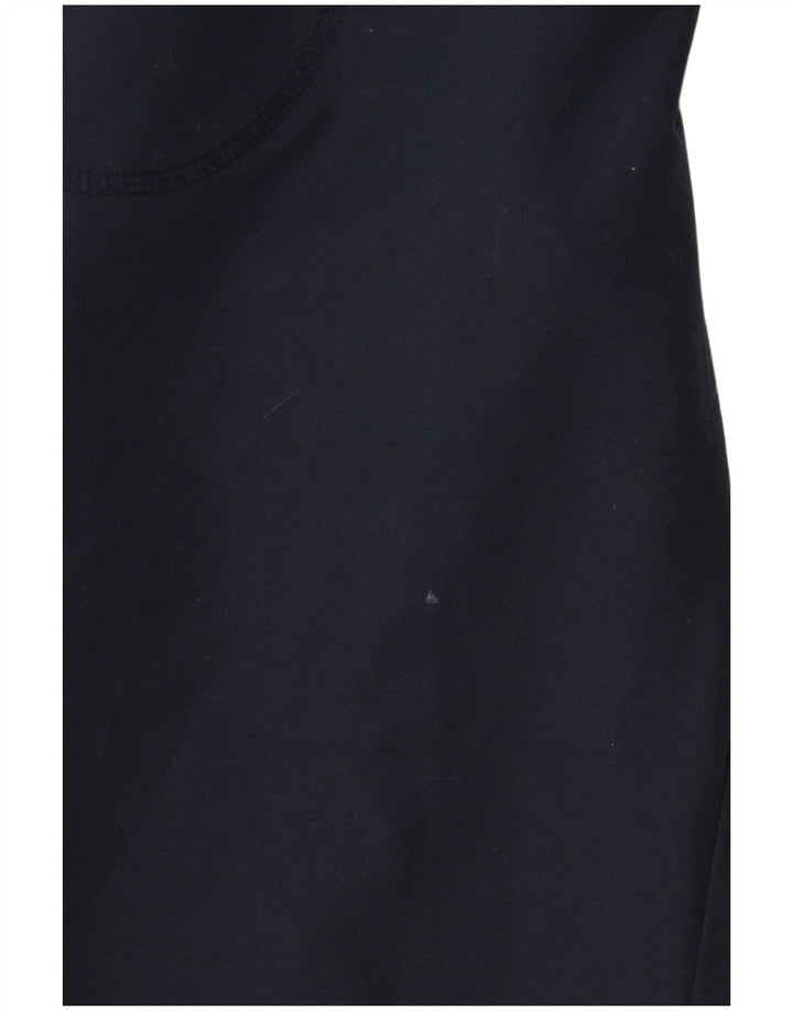 Reebok Dame Capri Træningsdragt Bukser UK 18 XL Navy Blue Polyester