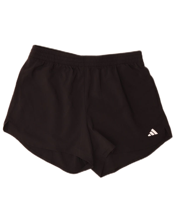 Adidas Dame Loose Fit Sports Shorts UK 12/14 Medium Black Polyester Sports
