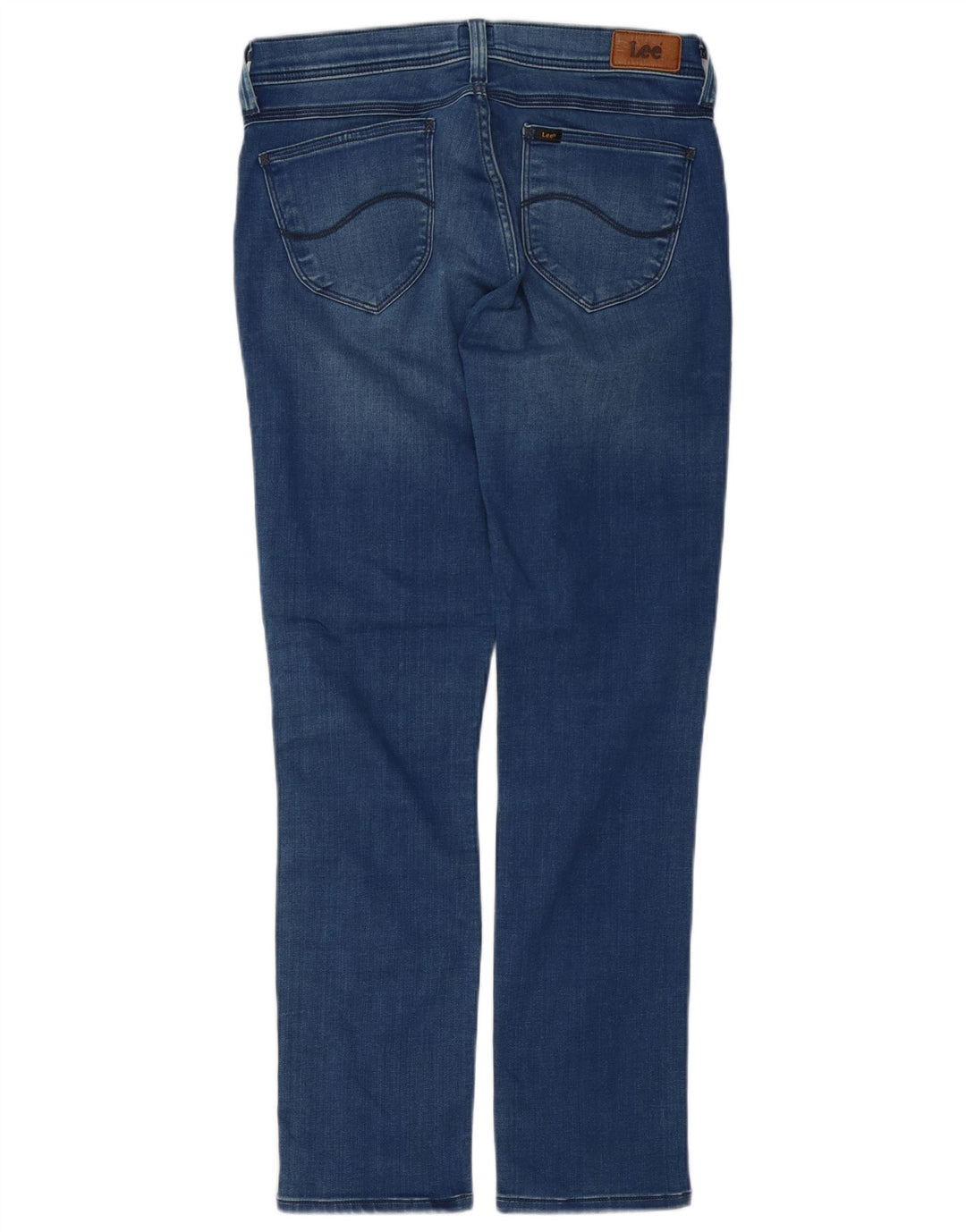 LEE Dame Jade Slim Jeans W30 L29 Blå Bomuld