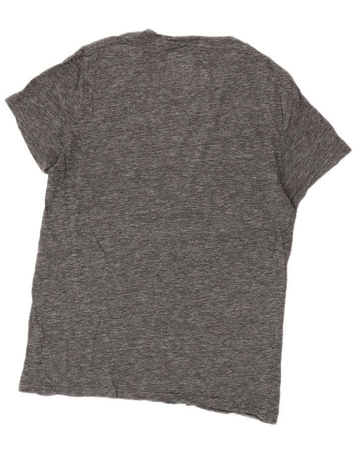 Jack Wills Herre T-shirt Top Medium Grey Flecked Bomuld