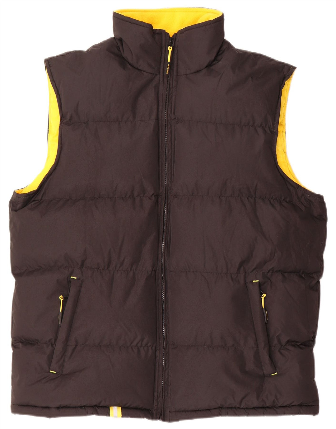 Vejskilt Herre Polstret Gilet UK 38 Medium Sort Polyester
