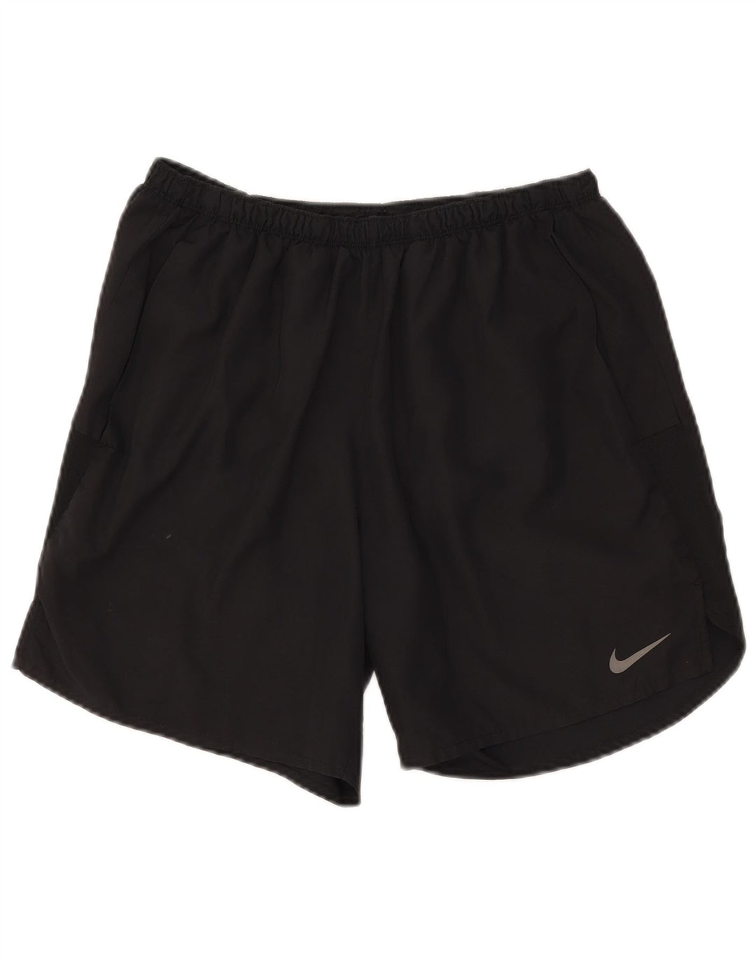 Nike Herre Dri Fit sportsshorts, store sorte polyester