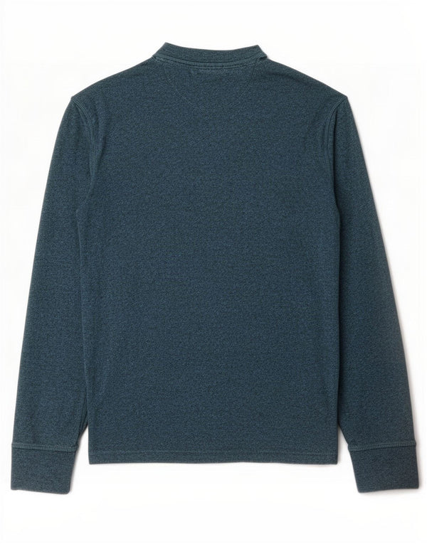 Superdry Herre Top Langærmet Medium Grøn Flecked Bomuld