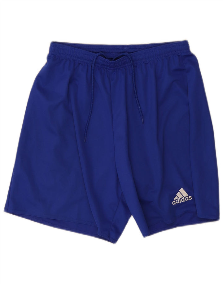 Adidas Herre Climalite Sportshorts Medium Blue Polyester