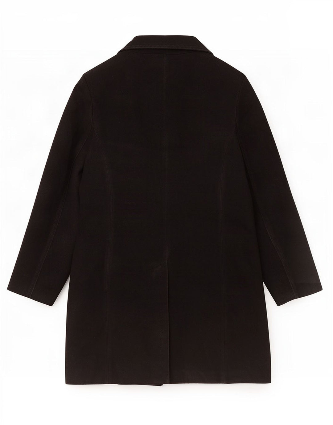 Marks & Spencer Dameoverfrakke UK 14 Medium Sort Polyester