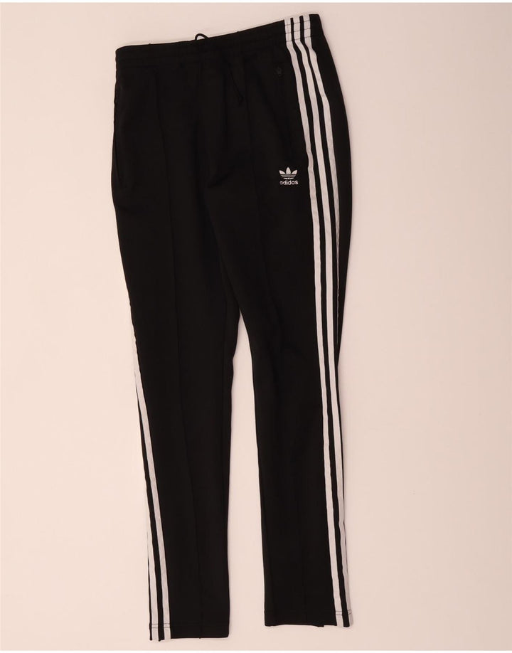 Adidas træningsdragtsbukser til kvinder UK 8 Small Black Polyester