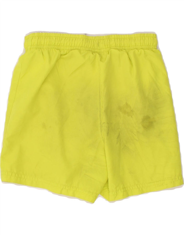 CHAMPION Boys Sport Shorts 7-8 Years Small Yellow Vintage Champion and Second-Hand Champion from Messina Hembry 