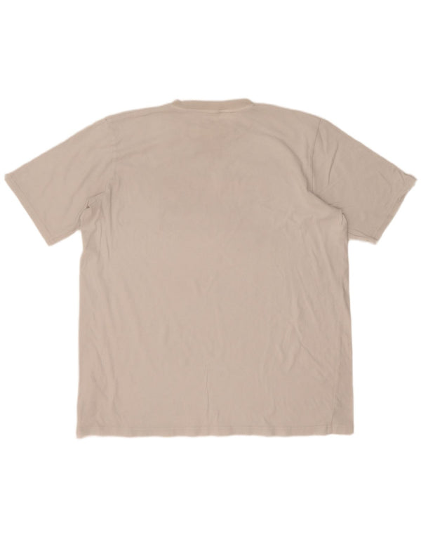Berghaus Herre Grafisk T-Shirt Top 2XL Hvid Bomuld