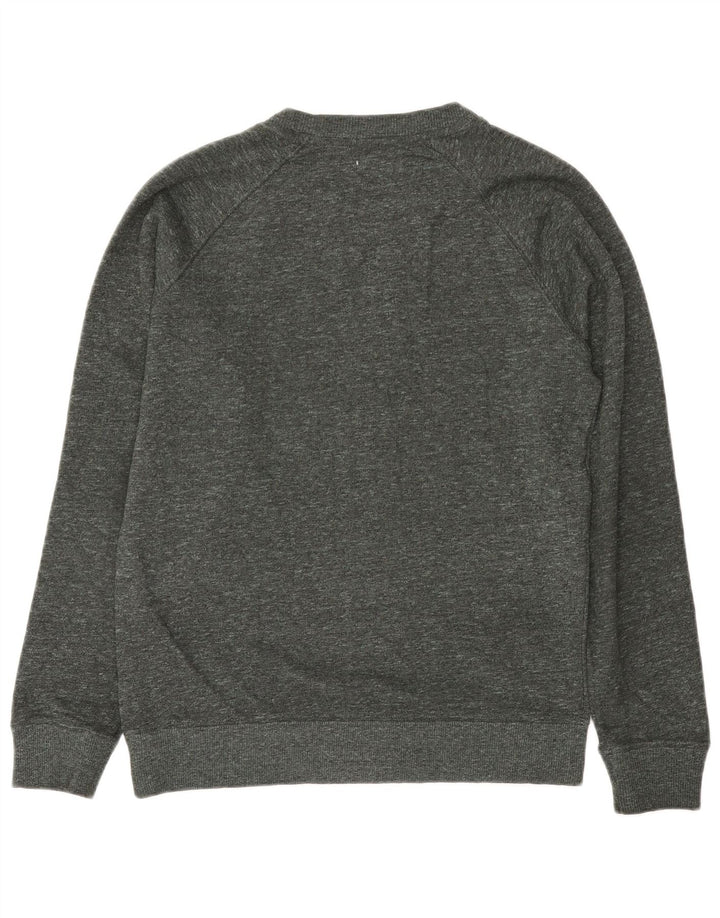 Reiss Sweatshirt til mænd, lille grøn flækket bomuld