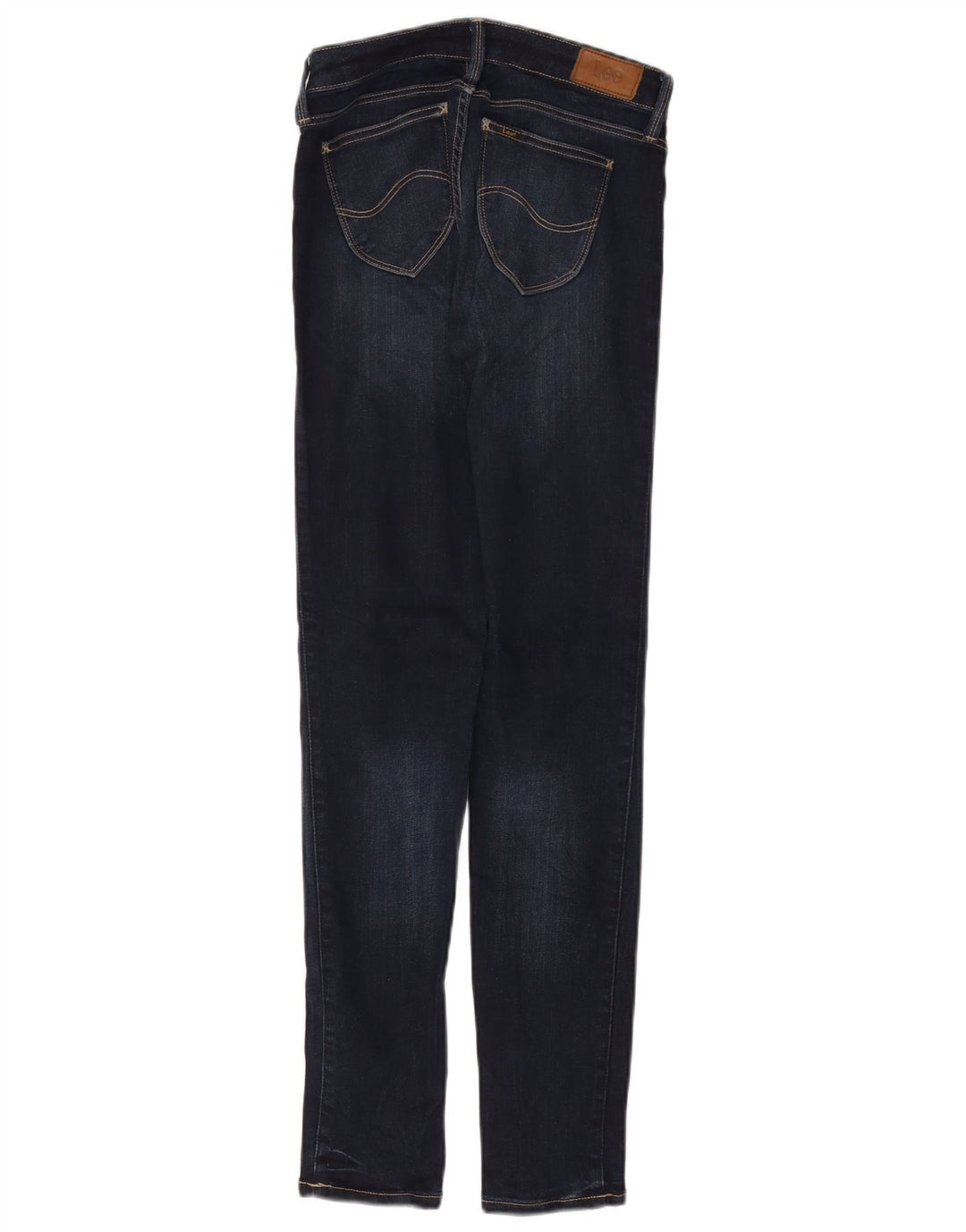 LEE Dame Scarlett Low Skinny Jeans W27 L33 Marineblå Bomuld