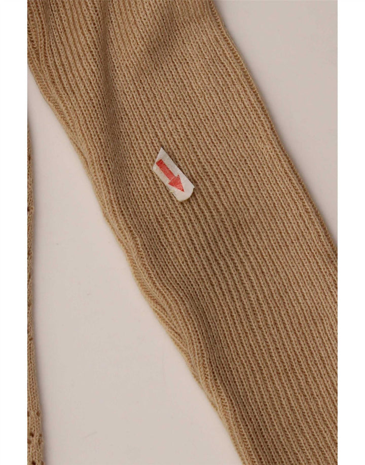 Vintage dame cardigan sweater IT 44 Medium Beige Angora
