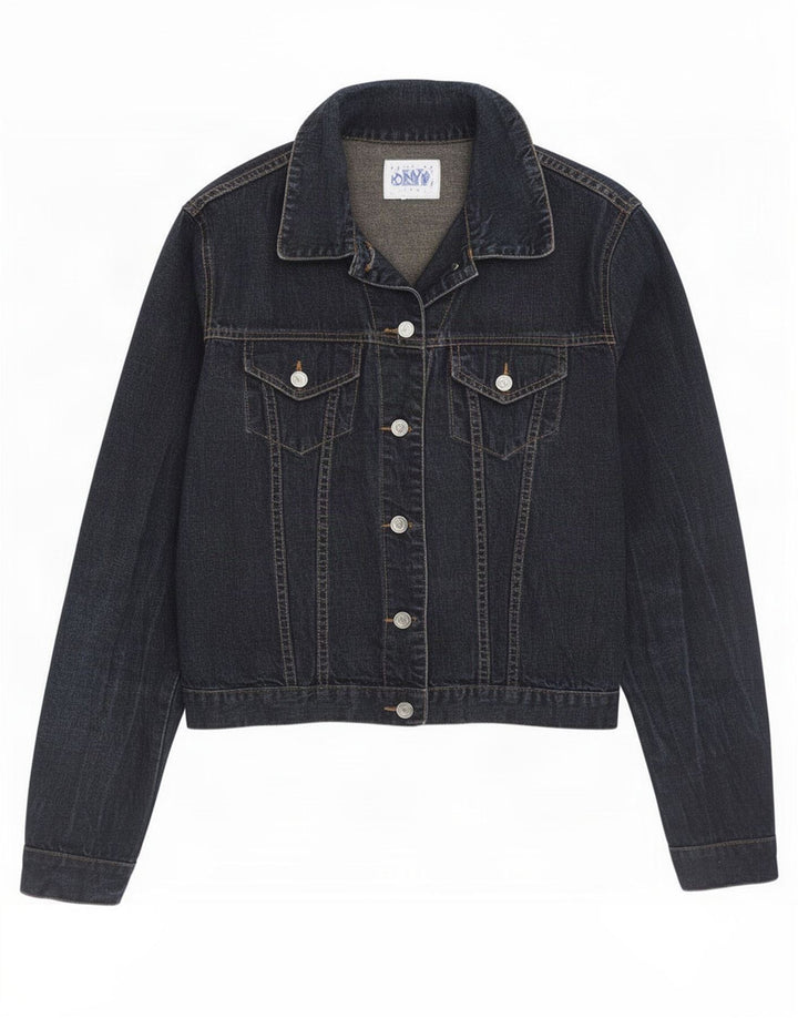 Onyx Dame Denim Jacket UK 10 Small Navy Blue