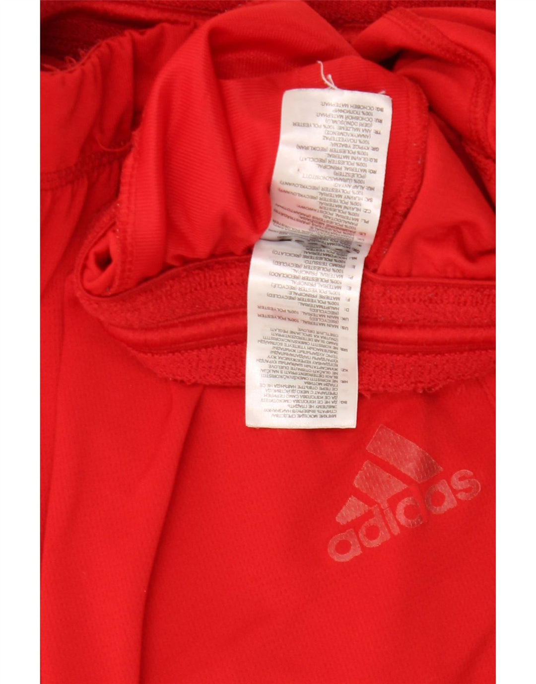 Adidas Aeroready Sportsshorts til mænd store røde polyester
