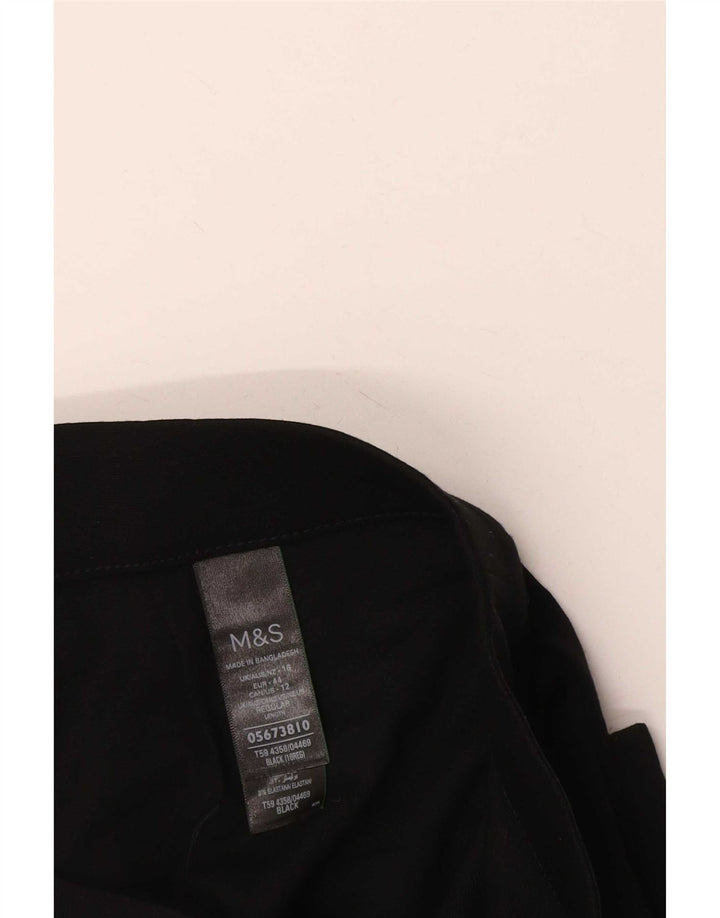 Marks & Spencer Womens Leggings UK 16 Large Black Viscose