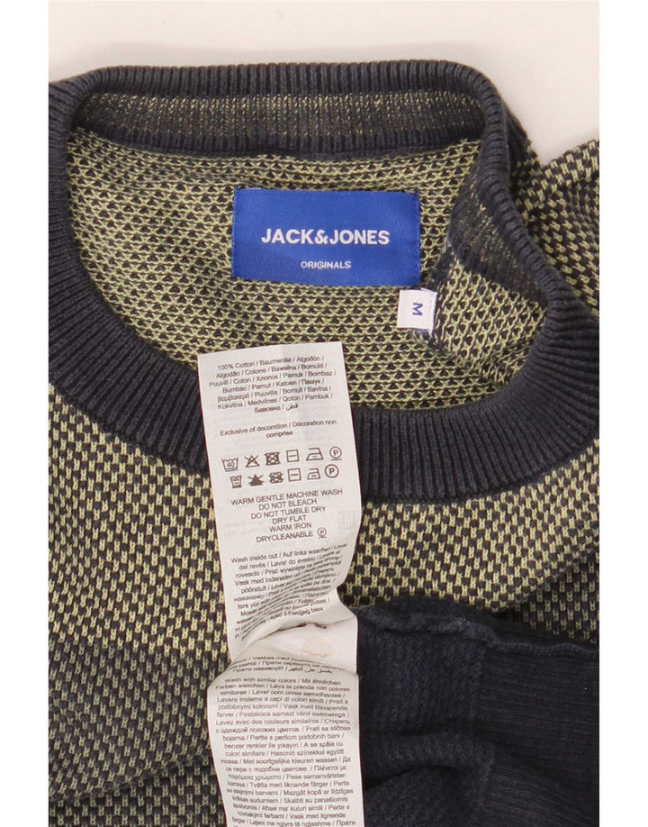 Jack & Jones Herretrøje med rund hals trøje Medium Flerfarvet Colourblock