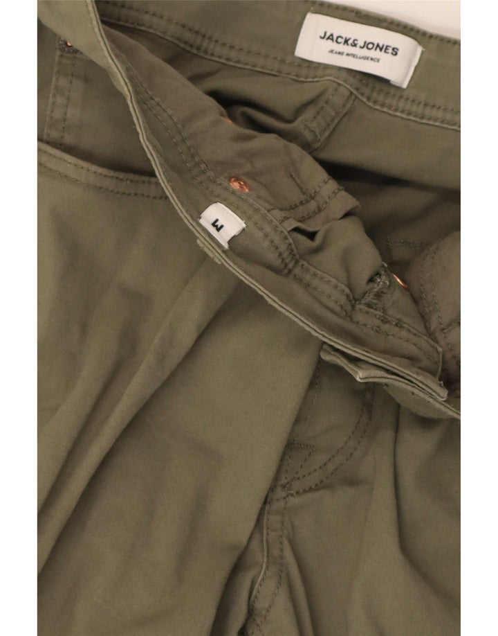 Jack & Jones Herre Casual Shorts Medium W34 Khaki Bomuld
