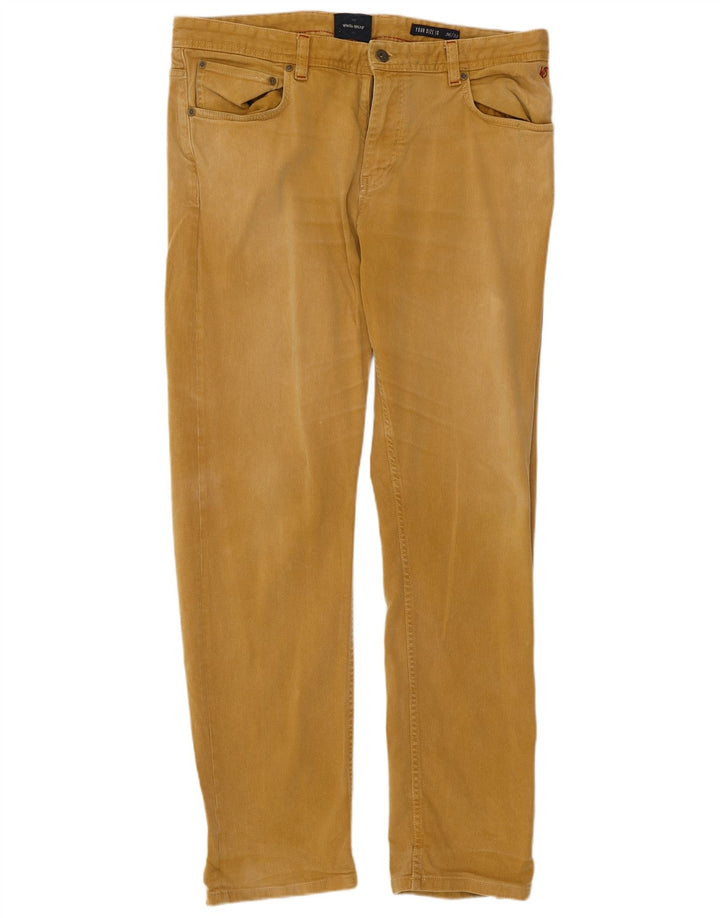 White Stuff Slim Jeans til mænd W36 L32 Brun Bomuld