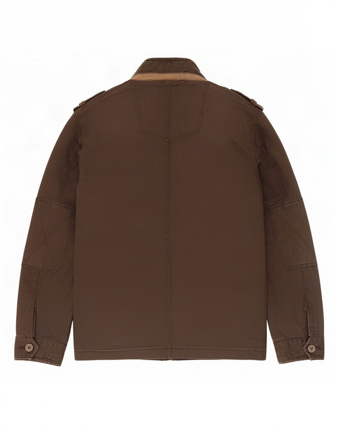 Fat Face Herre Military Jacket UK 38 Medium Brown Bomuld