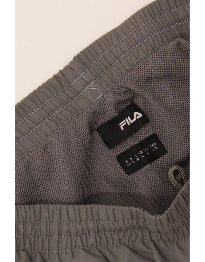 FILA Mens Tracksuit Trousers Large  Grey Polyester Vintage Fila and Second-Hand Fila from Messina Hembry 