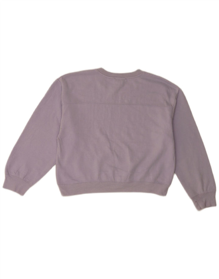 Zara Dame Sweatshirt Jumper UK 16 Large Purple